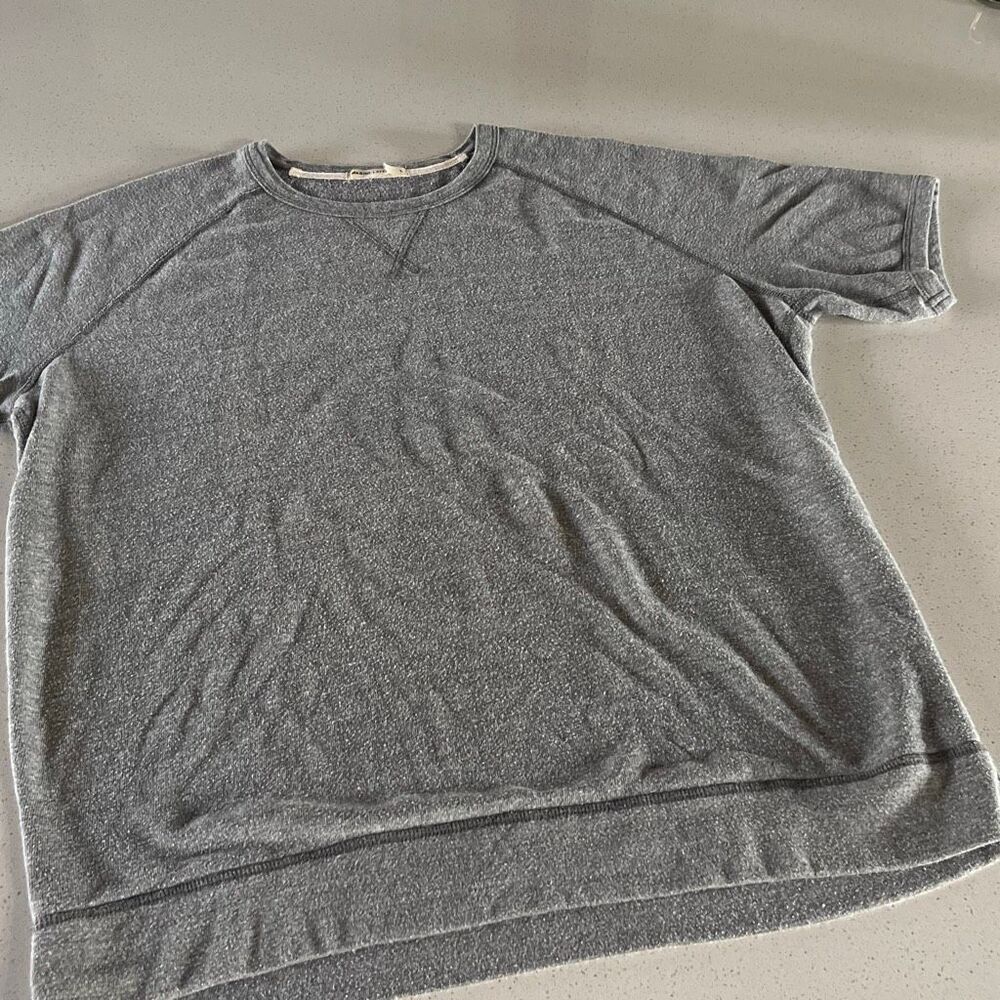Marine Layer Short Sleeve Sweat Shirt Mens Large
